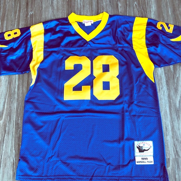 marshall faulk rams jersey